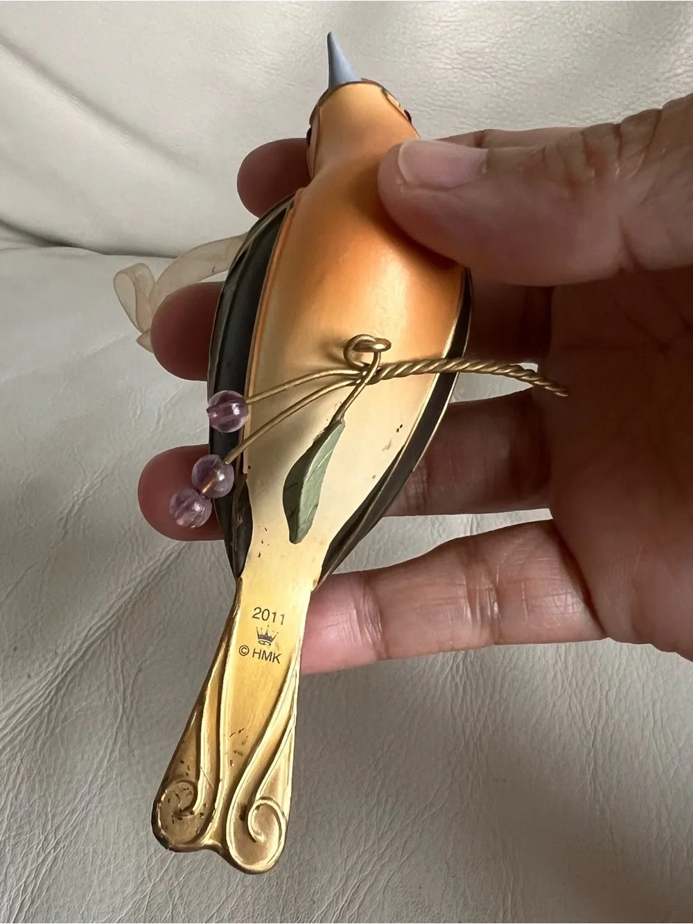 Hallmark Keepsake Lady Oriole The Beauty of Birds Hanging Ornament Special Ed.